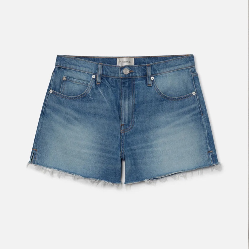 Frame Denim size 25 Le Cutoff Jean Short - Dark Wash